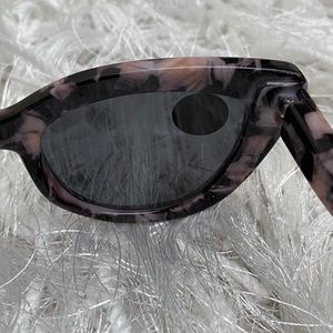 Black Retro Polarised Sunglasses With Wood Temples | In Stock - Foto 10